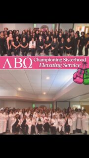 CHAMPIONS READY TO SERVE! 🏆💕💚

Lambda Beta Omega had an unforgettable Chapter Retreat last weekend! We stepped into the ring to refresh our knowledge, strengthen our sisterhood, and set our sights on new goals for service and continued chapter growth.

A special thank you to our guest speaker, Shelton “Sweet” LeBlanc, owner of Backstreet Boxing Club & Gym and former professional boxer, for inspiring us to keep fighting for excellence, discipline, purpose, and impact. 

And yes… our champion robes were the perfect reminder that we are dressed for the fight, trained for the mission, and READY TO SERVE! 🥊✨