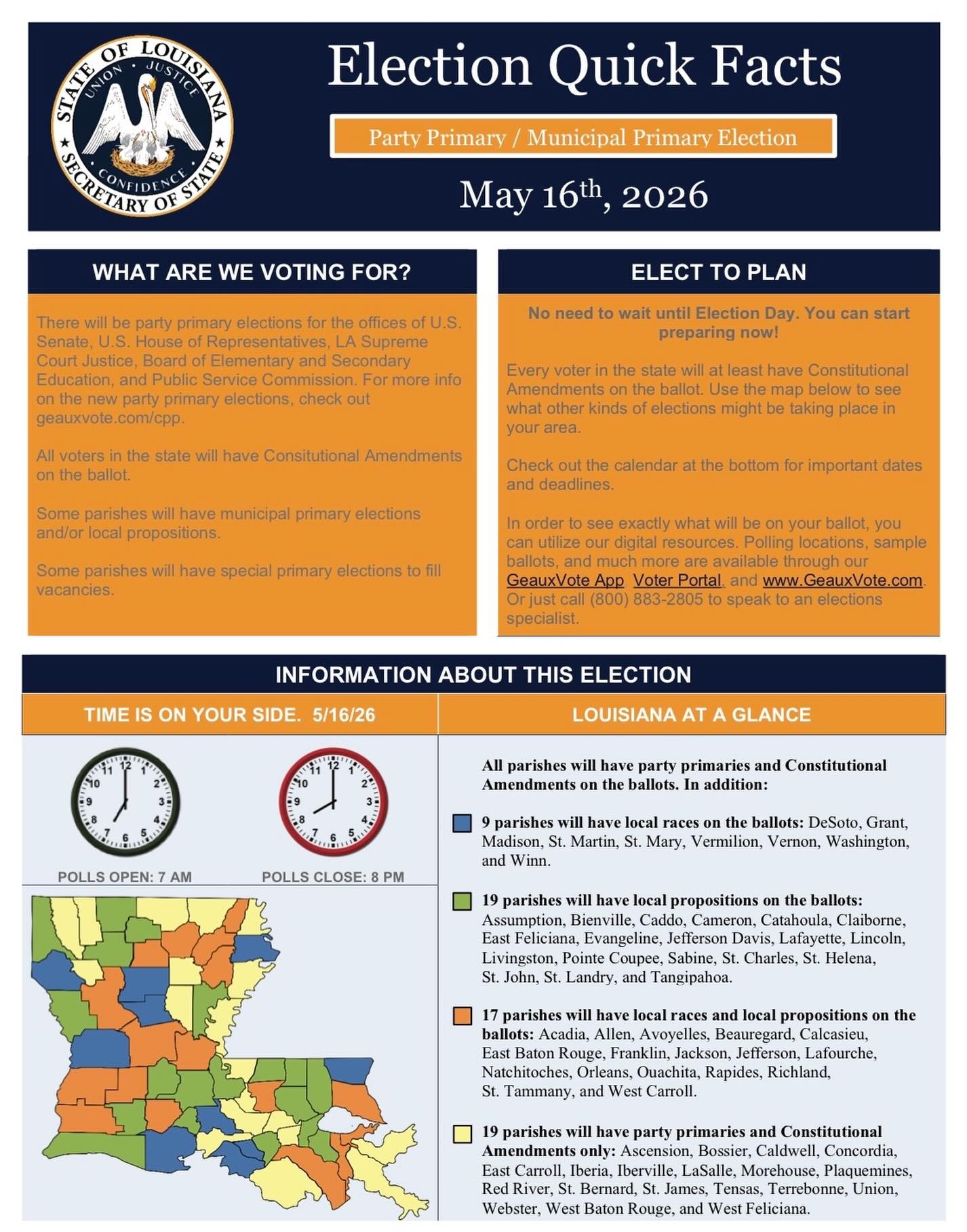 Knowledge is power and so is your vote! ✨🗳️
Here are a few quick facts to help you navigate this election season with confidence. 

#ElectionReady #YourVoiceMatters